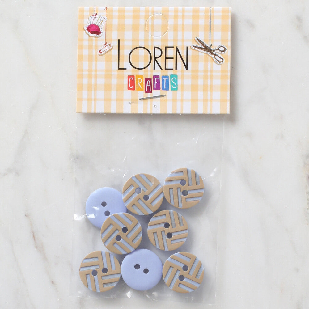 Loren Crafts 8'li mavi - 300